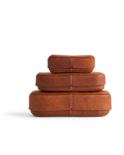 Oval Leather Case