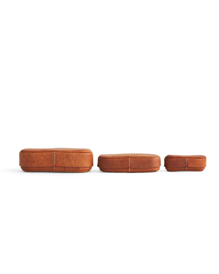 Oval Leather Case