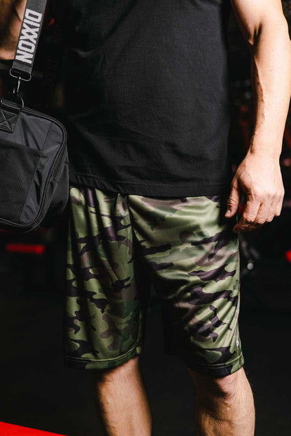 Overtime Shorts -  Green Camo