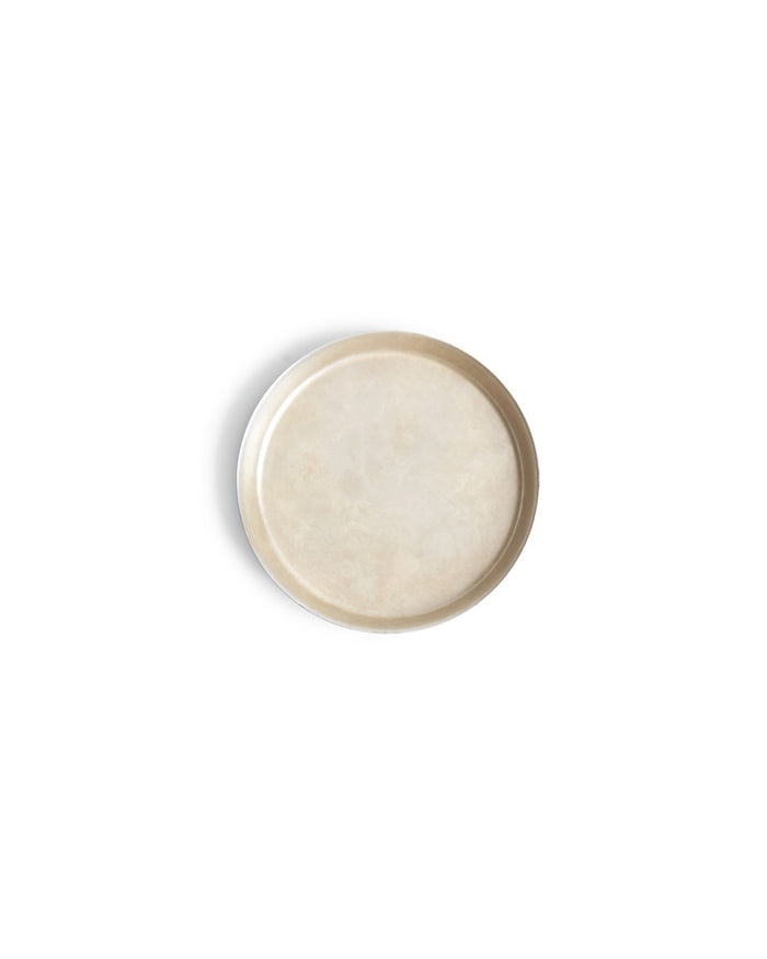 Oxidized Copper Dish - Silver