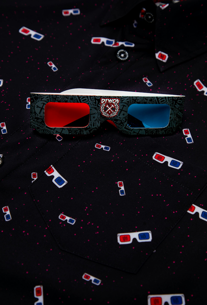 Party Vision Short Sleeve Party Shirt