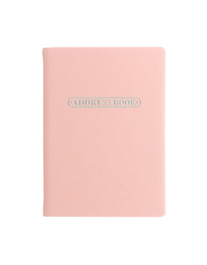 Pastel A6 Address Book Peach#color_pastel-peach