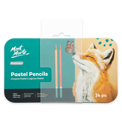 Pastel Pencils 24pc in Tin Premium
