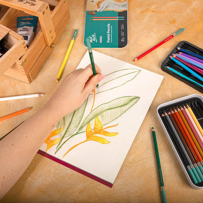 Pastel Pencils 24pc in Tin Premium