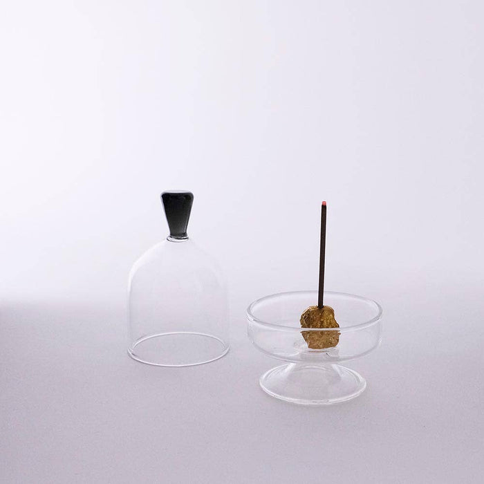 Pebble Brass Incense Holder