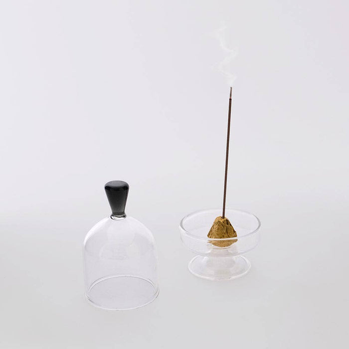 Pebble Brass Incense Holder