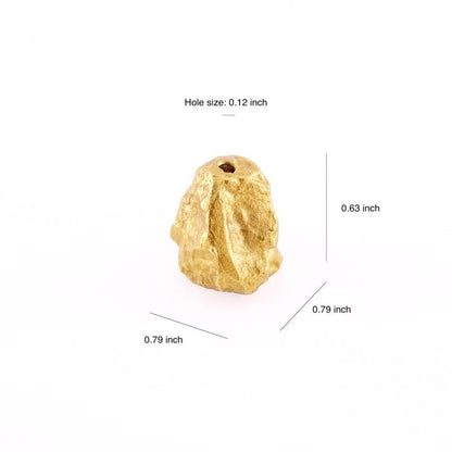 Pebble Brass Incense Holder
