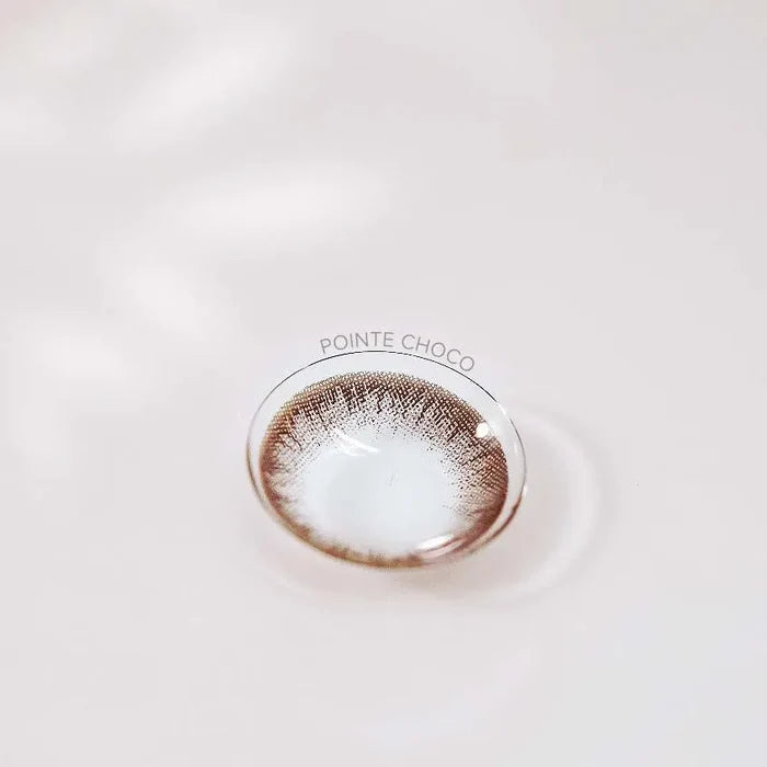 EyeCandys Pink Label Pointe Choco Colored Contacts Circle Lenses - EyeCandys