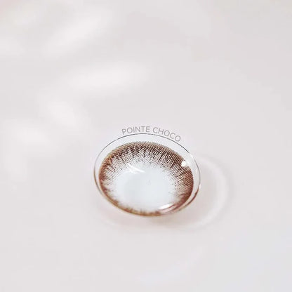 EyeCandys Pink Label Pointe Choco Colored Contacts Circle Lenses - EyeCandys