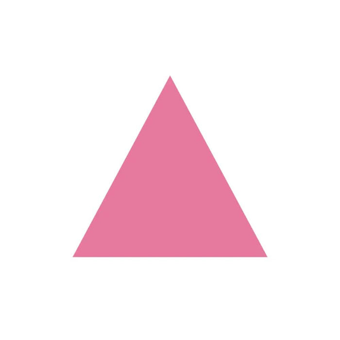 pink triangle sticker