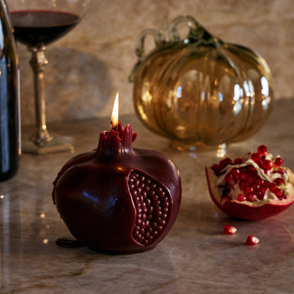 Pomegranate Scented Candle, Set of 4