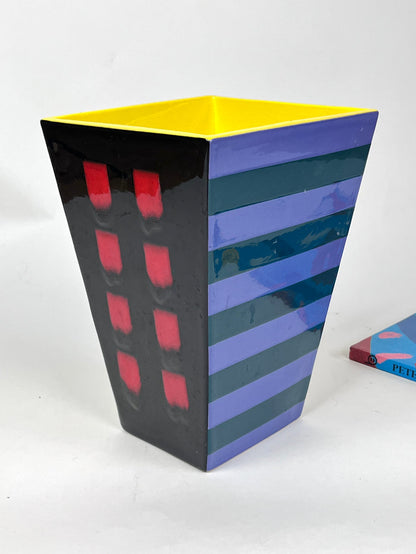 Postmodern Ceramic Waste Basket