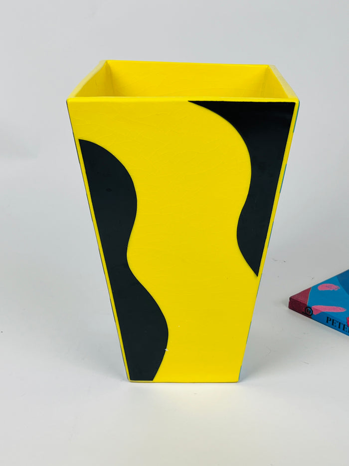 Postmodern Ceramic Waste Basket