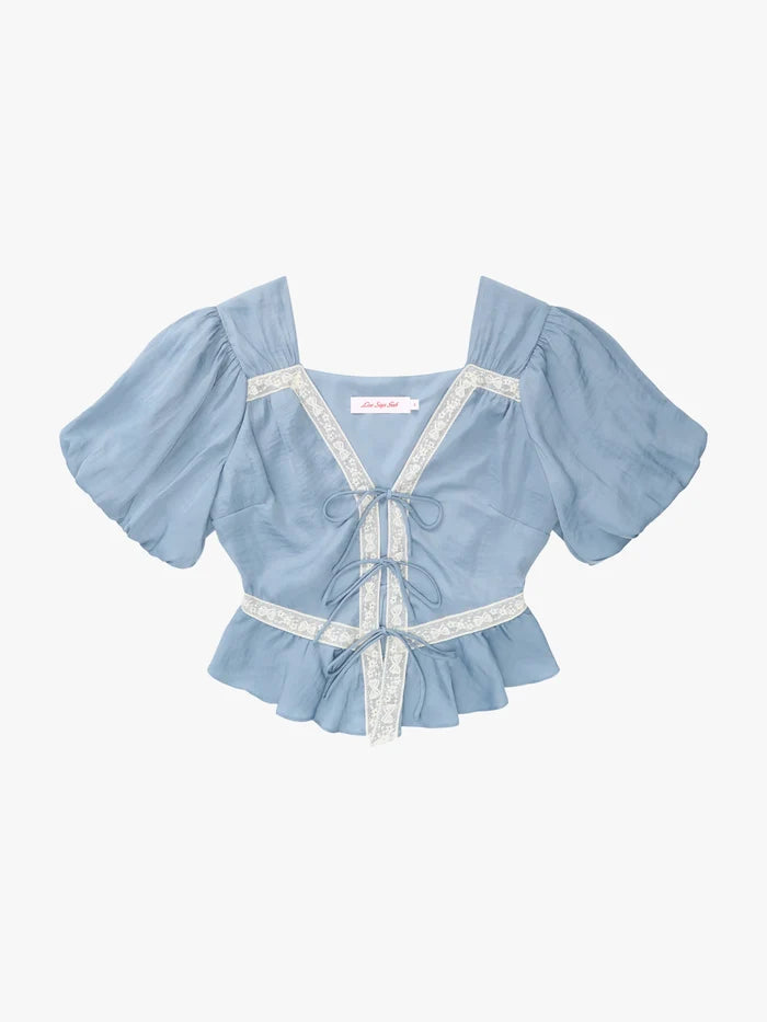 Powder Octavia Top