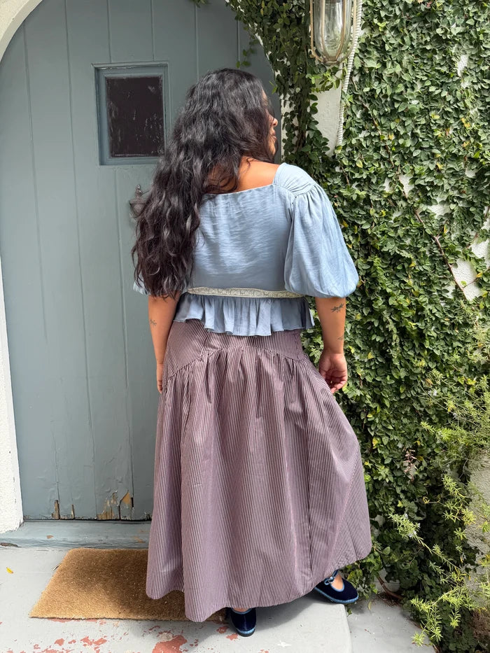 Powder Octavia Top