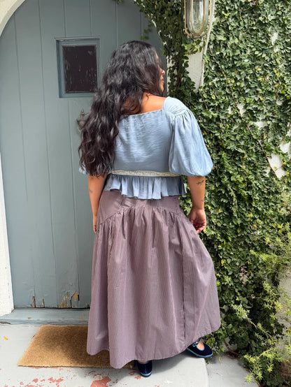 Powder Octavia Top