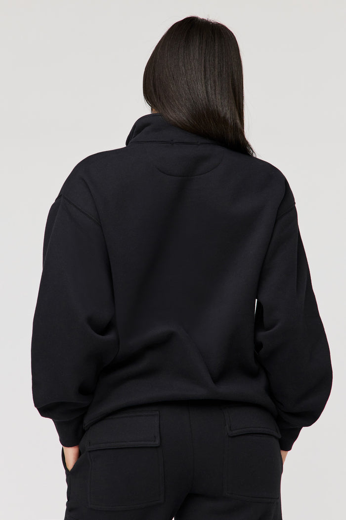 Premium Fleece Boyfriend Half Zip