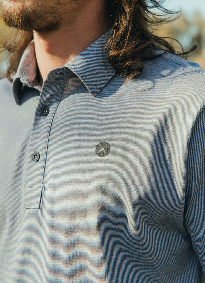 Premium Polo - Charcoal Athletic