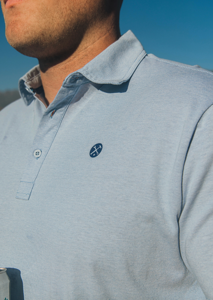 Premium Polo - Slate Athletic