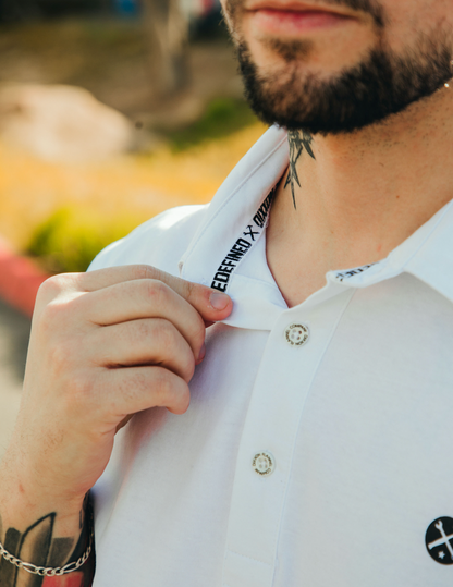 Premium Polo - White Athletic