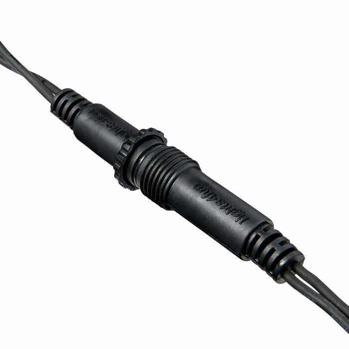 Pro Connect 15m 150 Multi Coloured Connectable String Lights Black Cable