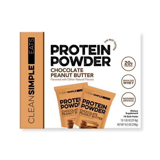 Protein Powder: Chocolate Peanut Butter (10 Single Serving Stick Packs)
