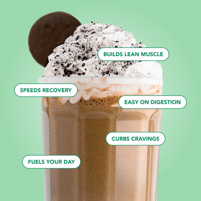 Protein Powder: Mint Chocolate Cookie (10 Serving Bag)