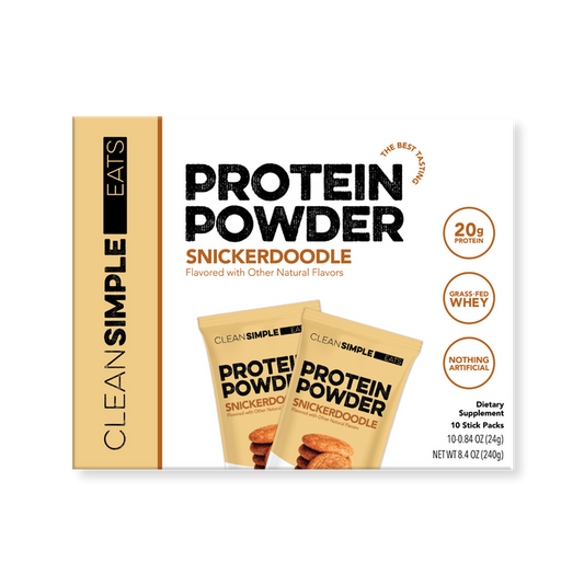 Protein Powder: Snickerdoodle (10 Single Serving Stick Packs)