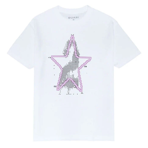 Quasi 2 Star Tee / White