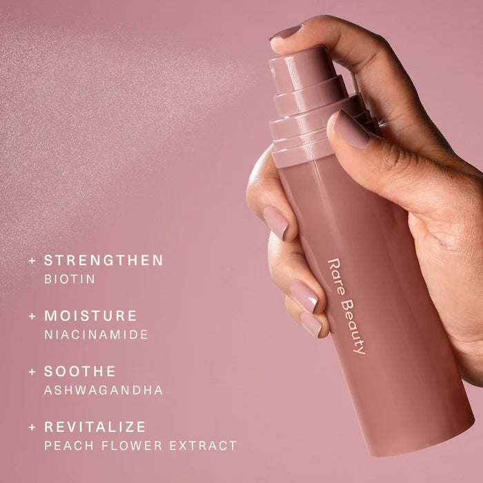 Rare Beauty Find Comfort Body & Hair Fragrance Mist with Niacinamide, 100ml, unopened bottle with floral and soft packaging