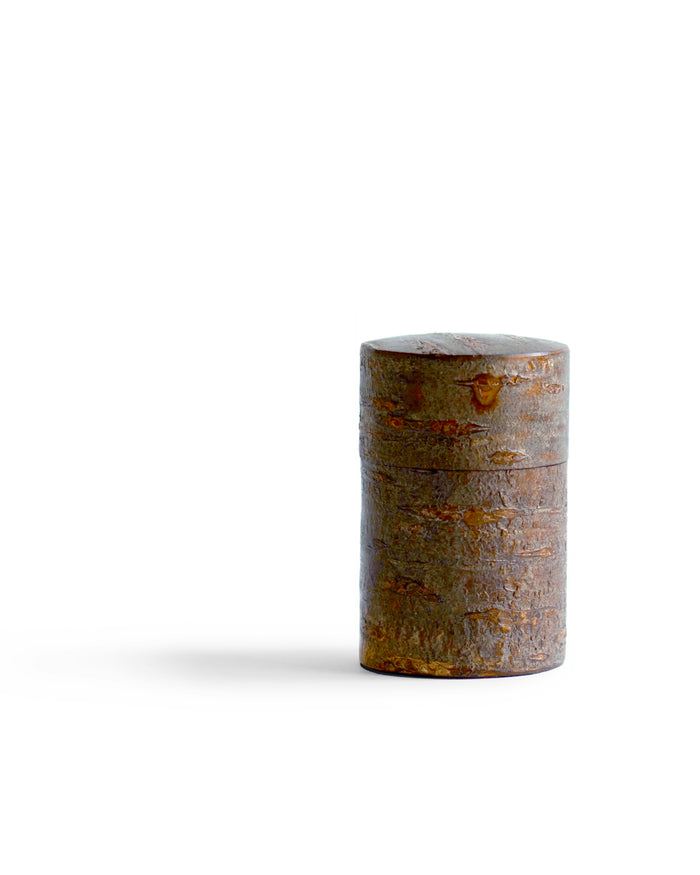 Raw Cherry Bark Tea Canister - Narrow