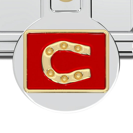 Red Horseshoe Dangle Charm