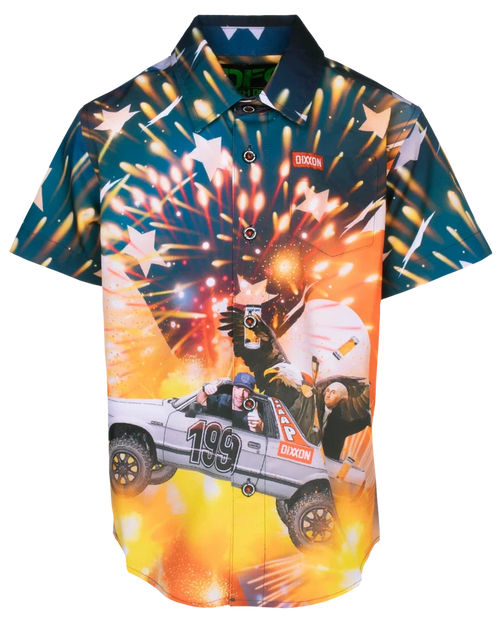 Red, White & Braap Youth Short Sleeve Party Shirt