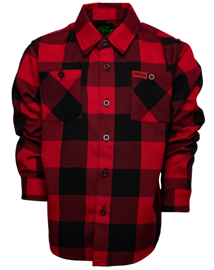 Redrum 10 Year Youth Flannel