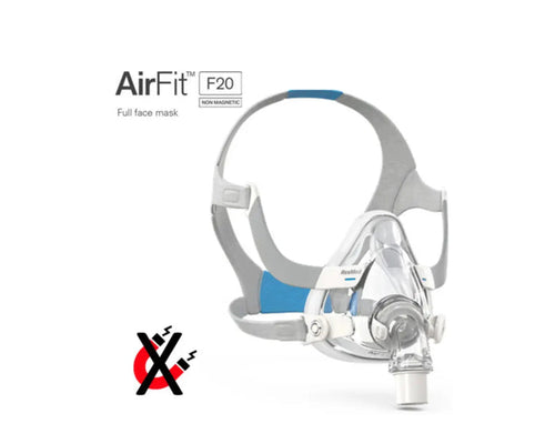 Resmed AirFit F20 – Full Face CPAP Mask – Non-Magnetic - CPAPstudio.co.uk