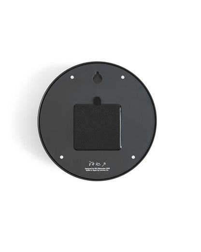 Riki Steel Clock - Midnight Black