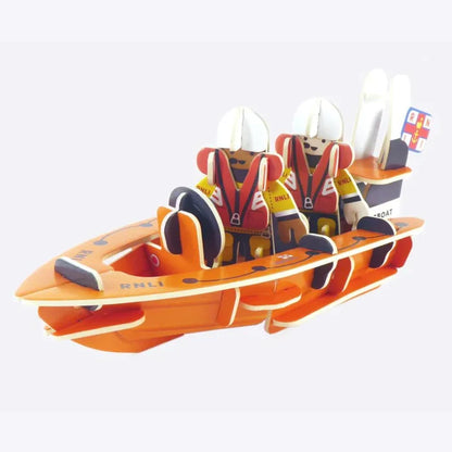 'RNLI Inshore Lifeboat Set' -  a sustainably managed playset from Playpress
