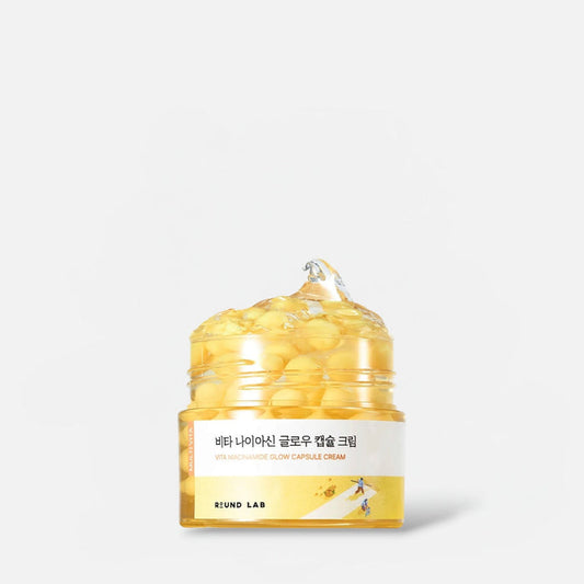 Round Lab Vita Niacinamide Glow Capsule Cream 50ml كريم كبسولات نياسيناميد لتفتيح البشرة من راوند لاب فيتا - Princess Cosmetics Qatar