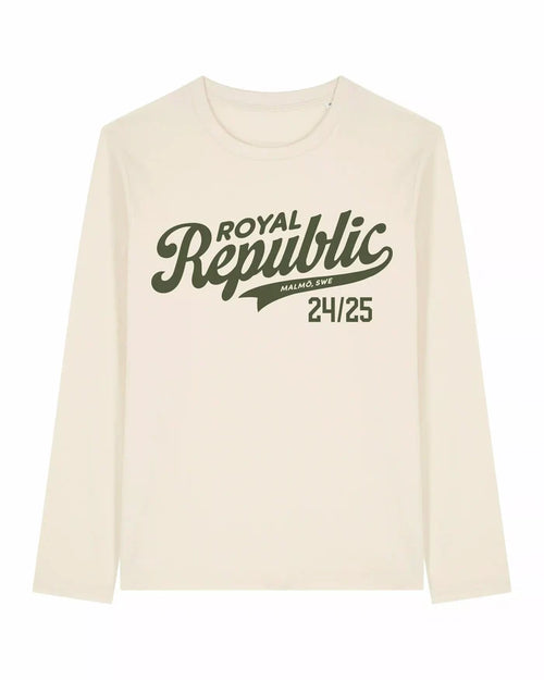 ROYAL REPUBLIC - Baseball Logo 24/25 (Natural) Longsleeve