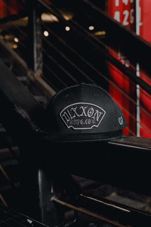 Salty Patch Snapback - Grey / Black