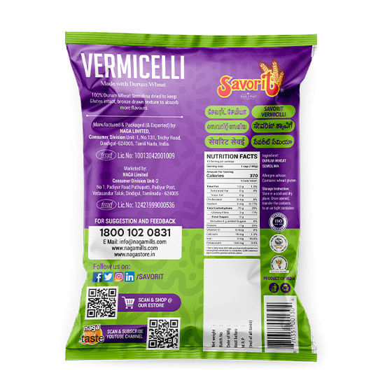 Savorit Short Cut Semia - 1 Kg