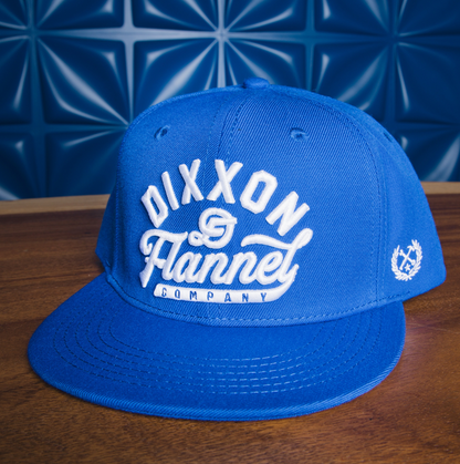 Script Snapback - Blue