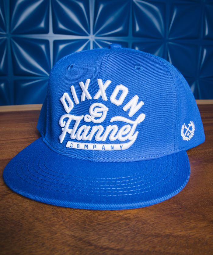 Script Snapback - Blue