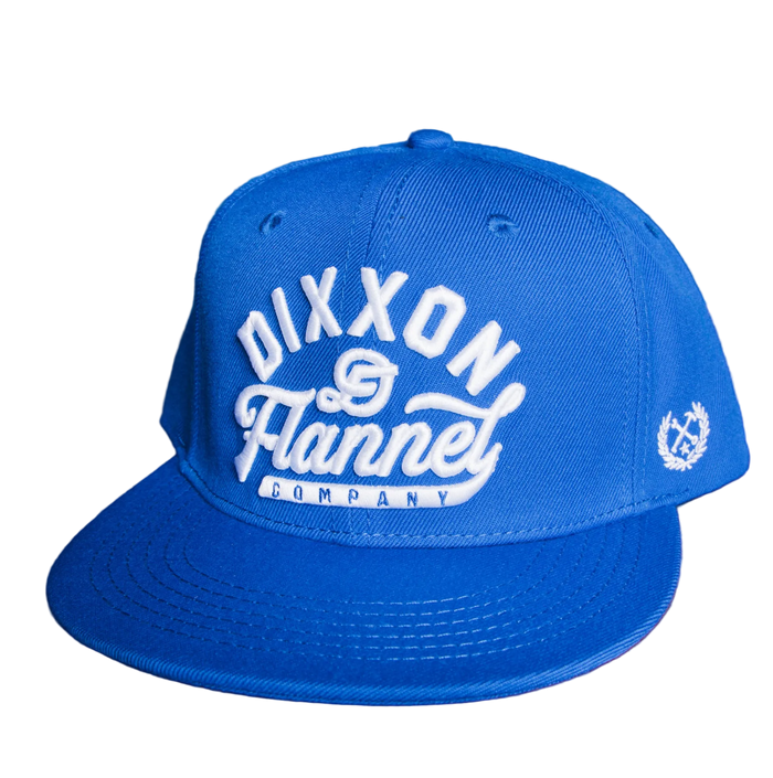 Script Snapback - Blue