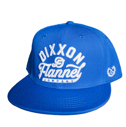 Script Snapback - Blue