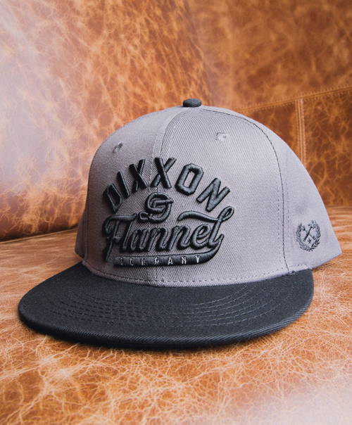 Script Snapback - Grey