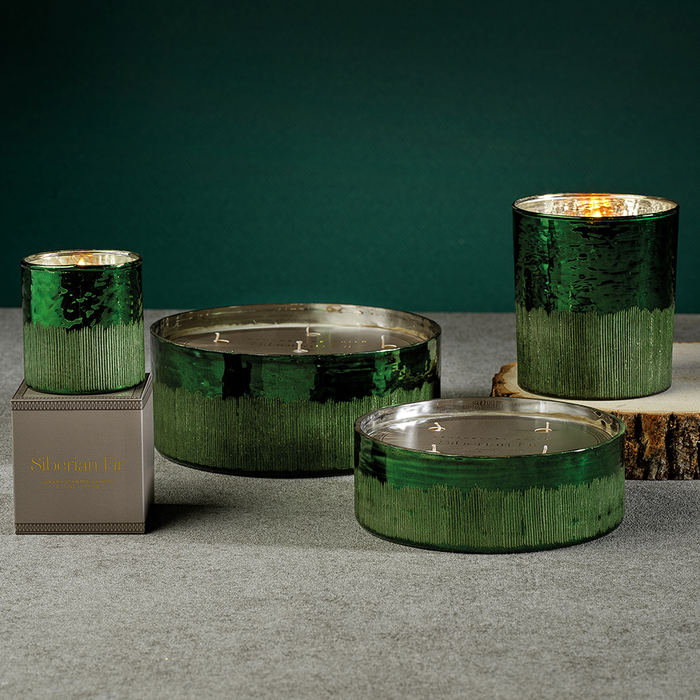 Siberian Fir Antique Candle - Green - Candles by Carlyle Avenue