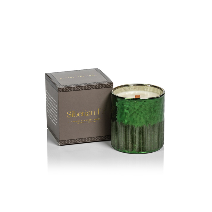 Siberian Fir Antique Candle - Green - Candles by Carlyle Avenue
