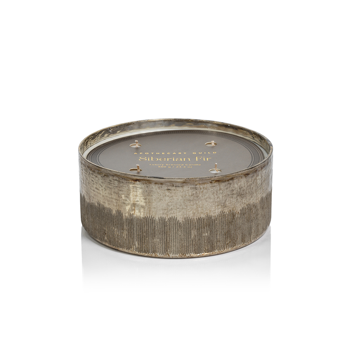 Siberian Fir Antique Candle - Silver - Candles by Carlyle Avenue