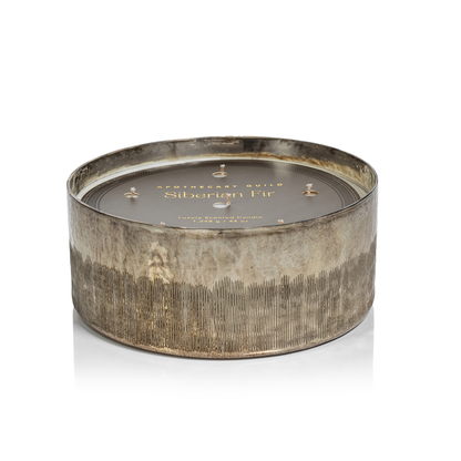 Siberian Fir Antique Candle - Silver - Candles by Carlyle Avenue